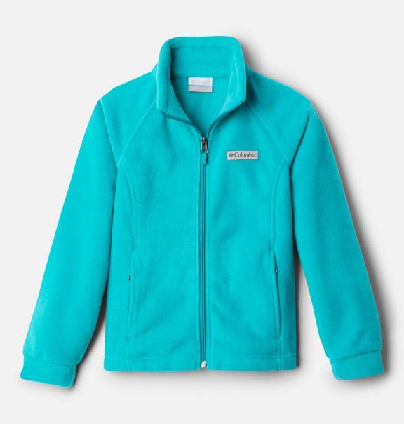 Columbia Benton Springs Fleece Jacket Girls Blue USA (US2252254)
